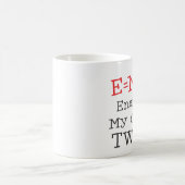 E=MC2コーヒー コーヒーマグカップ (中央)