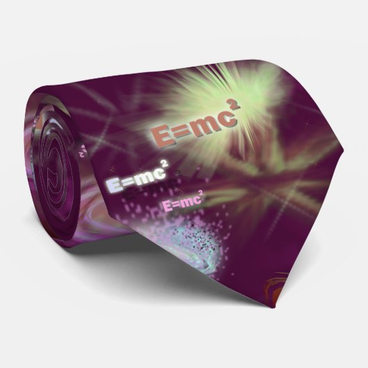 E=mc2放射性タイ ネクタイ (ロール)
