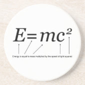 E=MC2相対性理論 コースター (正面)