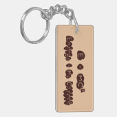 E = MC2 キーホルダー (正面左)