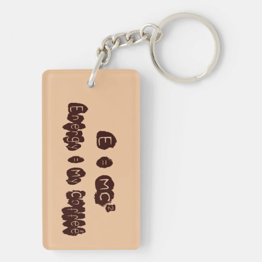 E = MC2 キーホルダー (裏面)