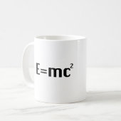 E=MC2 コーヒーマグカップ (正面左)