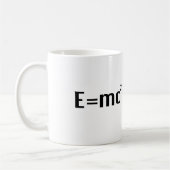E=MC2 コーヒーマグカップ (左)