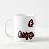 E = MC2 コーヒーマグカップ (左)
