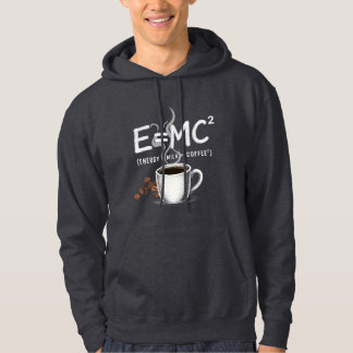 E=MC2 コーヒー燃料科学の方程式デザイン パーカ