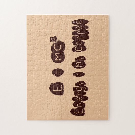 E = MC2 ジグソーパズル (縦)