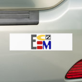E=MC2 バンパーステッカー (車上)