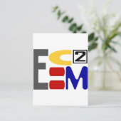 E=MC2 ポストカード (スタンド正面)