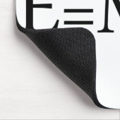 e=mc2 マウスパッド (コーナー)
