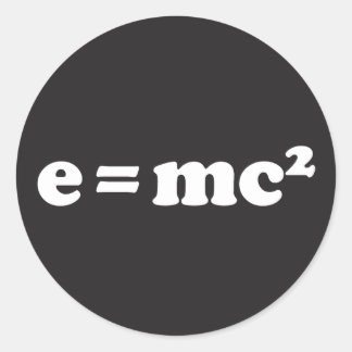 e = mc2 ラウンドシール