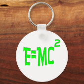 E=MC2(緑) キーホルダー (正面)