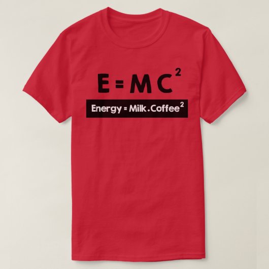 E=MC2 (2) Tシャツ (デザイン正面)