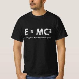 e-mc2 - Energy= My Classroom Spirit Square Tシャツ