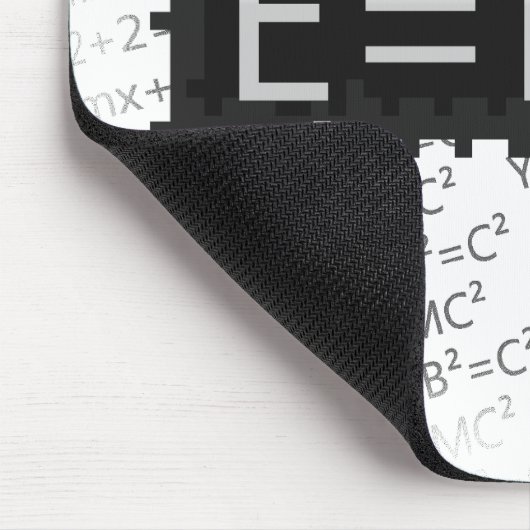 E=mc2 mousepad マウスパッド (コーナー)