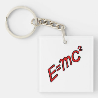 E = mc² - 天才モード オン キーホルダー