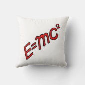 E = mc² - 天才モード オン クッション (裏面)