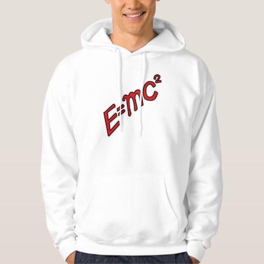 E = mc² - 天才モード オン パーカ (正面)