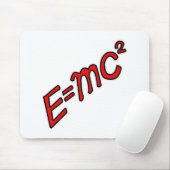 E = mc² - 天才モード オン マウスパッド (マウス)