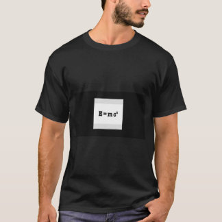 E=mc² 物理学Tシャツ | アインシュタインの質量エネルギー等価性 Tシャツ