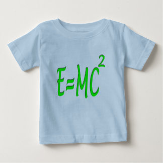 E = MC 2 (緑) ベビーTシャツ