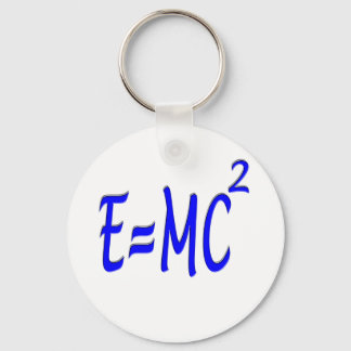 E = MC 2 (青) キーホルダー