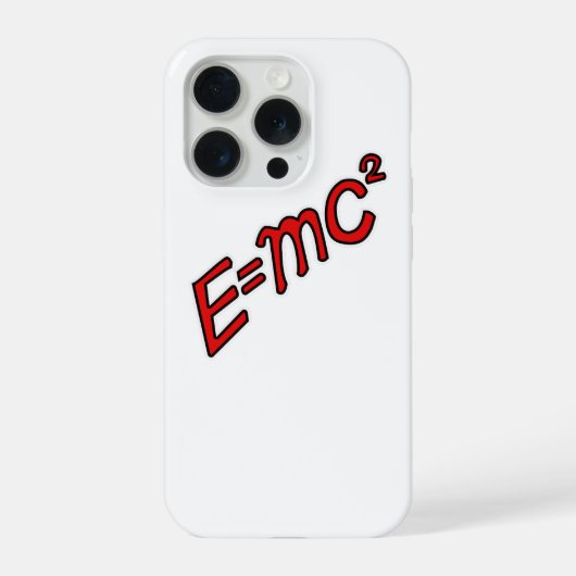 E = mc² – Genius Mode On iPhoneケース (裏面)
