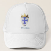 E.O.CのDEACONESSの白の帽子 キャップ (正面)