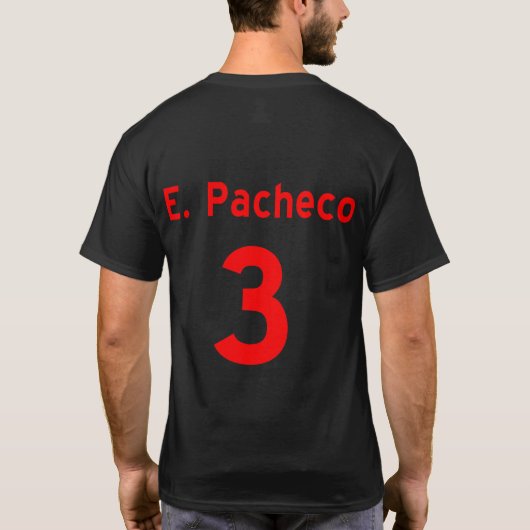 E. Pacheco moa Tシャツ (裏面)