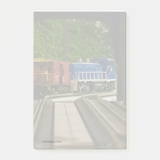 E. Pgh 4x6ののエンジン及び車掌車"ポスト・イット ポストイット (正面)