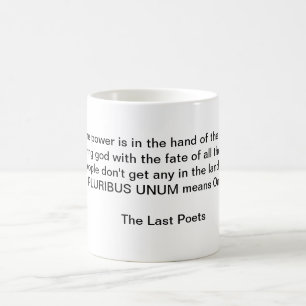 E Pluribusのunum コーヒーマグカップ