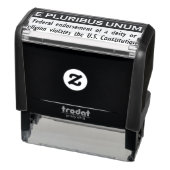 E PLURIBUS UNUMスタンプ – 黒/大 セルフインキングスタンプ (商品)