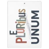 "E Pluribus Unum" - Unityのデザイン クリップボード (裏面)