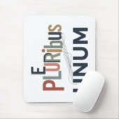 "E Pluribus Unum" - Unityのデザイン マウスパッド (マウス)