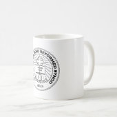 E & Rロゴ、マグカップ コーヒーマグカップ (正面右)