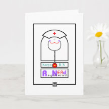 E.R. RN登録おたくグリーティングカード