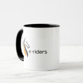 E-Riders オーダーメイドネーム コーヒーマグ マグカップ (正面左)