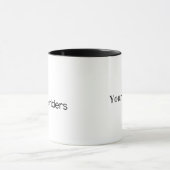 E-Riders Custom Name Coffee Mug マグカップ (中央)