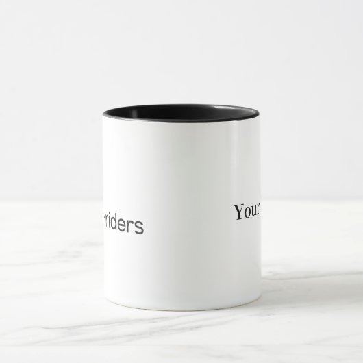 E-Riders Custom Name Coffee Mug マグカップ (中央)
