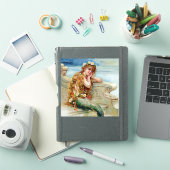 E S Hardyによる「リトル・マーメイド」 シール (iPadカバー)