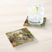 E S Hardyビクトリアンの「妖精」 ガラスコースター (アングル)