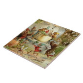 E S Hardyビクトリアンの「妖精」 タイル (側面)