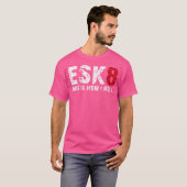 E-Skate E-Board Esk8 Sk8ギフトS Tシャツ (正面フル)