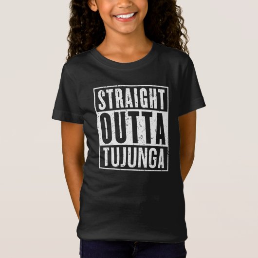 E.T余分な地上波、ストレートTujunga Tシャツ (正面)