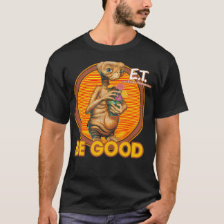 E.T. ビンテージ レトロ スタイル ギフト ファン Tシャツ