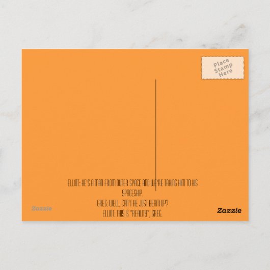 E.T. ポストカード (裏面)