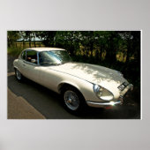 E-Type jaguar ポスター (正面)