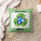 E-wasteマイク枕 クッション (ブランケット)