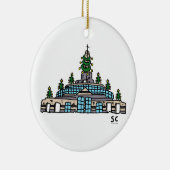 EAのクリスマスのチャペルのオーナメント セラミックオーナメント (右)