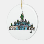 EAのクリスマスのチャペルのオーナメント セラミックオーナメント (左)