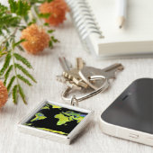 Eaの大陸のデジタル標高モデル キーホルダー (側面)